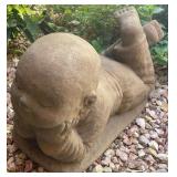 W - YOUNG BUDDHA GARDEN DECOR