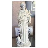 W - ST FRANCIS GARDEN STATUE 24"T