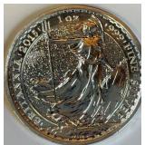 BRITANNIA 2015 1oz .999 SILVER COIN