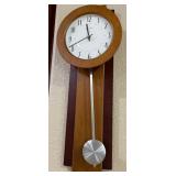 W - BULOVA PENDULUM WALL CLOCK (K16)