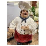 W - CHEF FIGURE KITCHEN COUNTER LAMP (K39)
