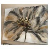 W - LARGE CANVAS FLOWER ART 47X34" (C5)