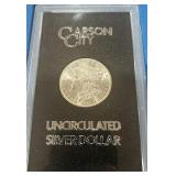 1884 CARSON CITY MORGAN SILVER DOLLAR