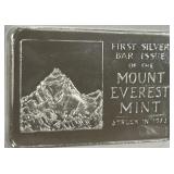 ONE OZ  999 SILVER BAR