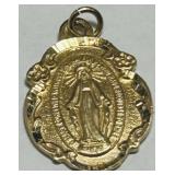 14KT YELLOW GOLD PENDANT 2.00GRS