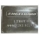 ONE OZ  999 SILVER BAR