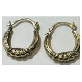 10KT YELLOW GOLD EARRINGS