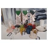 43 - NEW WMC LOT OF CANDLES & HOLDERS (N12)