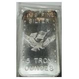5 OZ  999 SILVER BAR