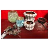 43 - NEW WMC LOT MIXED LOT OF CANDLE HOLDERS (B10)