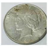 1922 SILVER PEACE DOLLAR