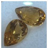 3.70CT CITRINE GEMSTONES