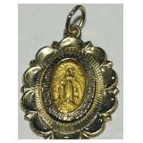 14KT YELLOW GOLD PENDANT 1.60GRS