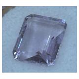 5.63CT PINK AMETHYST GEMSTONE