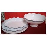 43 - NEW WMC LOT OF 3 SERVING DISHES/BOWL (D141)