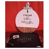 43 - NEW WMC CHARCUTERIE BOARD & TRAY (D146)