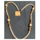341 - BEADED NECKLACE W/ GEMSTONES (B43)