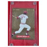 N -JOHNNY BENCH SPECTRUM "PURE GOLD" BASEBALL CARD