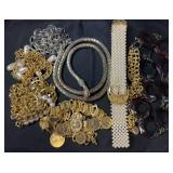 11 - BOLD STATEMENT COSTUME JEWELRY LOT (A213)