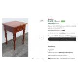 11 - SIDE TABLE W/ DRAWER