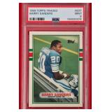 N - BARRY SANDERS TOPPS GRADED FOOTBALL CARD (A69)