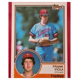 N - FRANK VIOLA TWINS TOPPS BASEBALL CARD (A79)