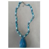 N - BEADED PENDANT NECKLACE (B230)