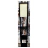 11 - TABLE LAMP W/ SHELVES