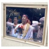 11 - SIGNED JULIO Cï¿½SAR CHï¿½VEZ PHOTO 23X19"