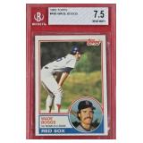 N - WADE BOGGS GRADED BASEBALL CARD (A91)