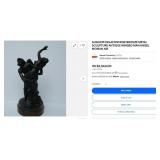 11 - BRONZE SCULPTURE 21"T (B300)