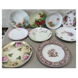 N - LOT OF VINTAGE COLLECTIBLE PLATES (B163)