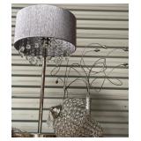 378 - 2 TABLE LAMPS & PENDANT HANGING LAMP (Z18)