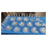11 - MIXED LOT OF STEMWARE & DISHWARE (E1)