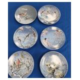 11 - LOT OF 6 HAVILAND LIMOGES COLLECTIBLE PLATES