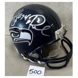 500 - SIGNED SEAHAWKS HELMET (B314)
