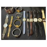 11 - VINTAGE & COSTUME WRISTWATCH LOT (A208)