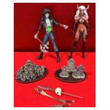 339 - FANTASY CHARACTERS W/ ACCESSORIES (A169)