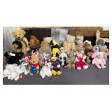 378 - LOT OF COLLECTIBLE PLUSH TOYS (Z14)