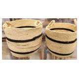43 - NEW WMC PAIR OF SOFT BASKETS