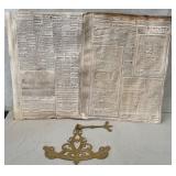 11 - VTG "NEWSPAPER MAT" & MARINER