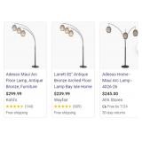 11 - 3-LANTERN FLOOR LAMP
