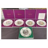 378 - LOT OF 5 ROYAL DOULTON COLLECTIBLE PLATES