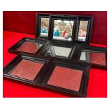 11 - LOT OF 8 FRAMED MIRRORS (A132)