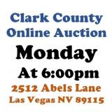 WELCOME TO OUR MON. @6pm ONLINE PUBLIC AUCTION