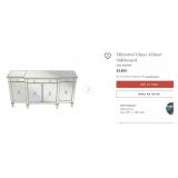 11 - MIRRORED SIDEBOARD / BUFFET 70"L