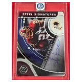 N - CLINTON PORTIS STEEL SIGNATURES FOOTBALL CARD