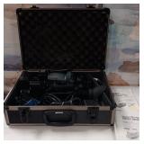 11 - VINTAGE SONY CAMCORDER W/ CASE & CORDS (P5)
