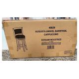 11 - AGUSTA SWIVEL BARSTOOL UNASSEMBLED