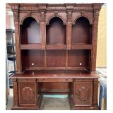 11 - PHILIPPE LANGDON HOME OFFICE DESK W/ HUTCH